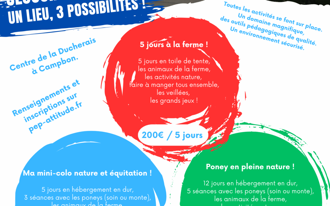 La Ducherais séjours été 2025