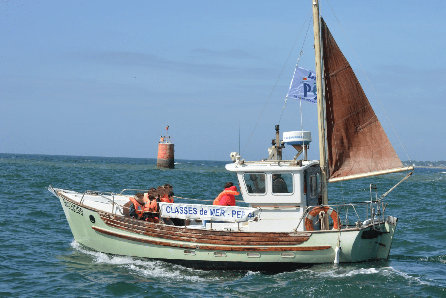bateau flouté